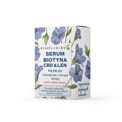 Bioelixire Olejek Biotyna CBD & Len 20ml Serum do włosów