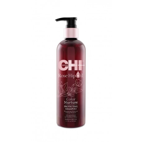 CHI Rose Hip Oil Szampon do włosów farbowanych 340 ml