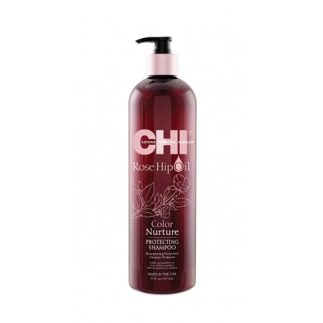 CHI Rose Hip Oil Szampon do włosów farbowanych 739 ml