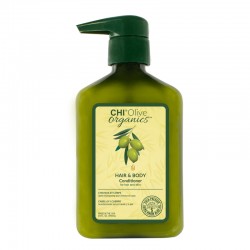 CHI Olive Organics Hair & Body Conditioner Odżywka nawilżająca do włosów i ciała z oliwą z oliwek i jedwabiem 710 ml